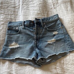 Madewell Relaxed Denim Shorts